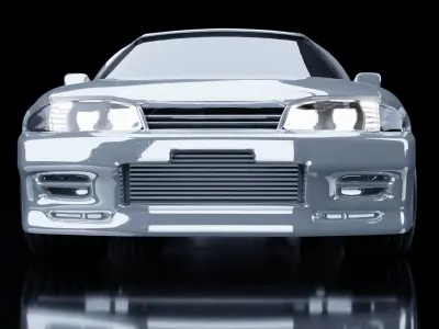 nissan r32 gtr 3D model