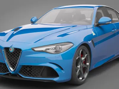 Alfa Romeo Giulia 3D model