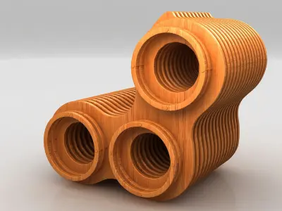 Parametric Chair Models  7 3D model