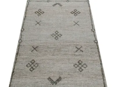 Rug Set 1424 3D model