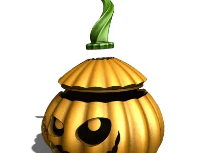 Pumpkin for Halloween 3D print model