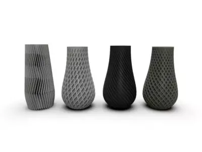 Spiral vases 3D print model