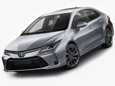 Toyota Corolla Sedan EU 2019 3D model