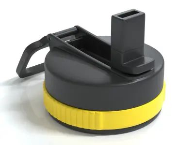 Sports water bottle 3D model