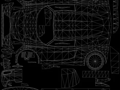 Vehicle Pack 3D Models PBR Textures  Game-Ready Cars Trucks More Low-poly 3D model
