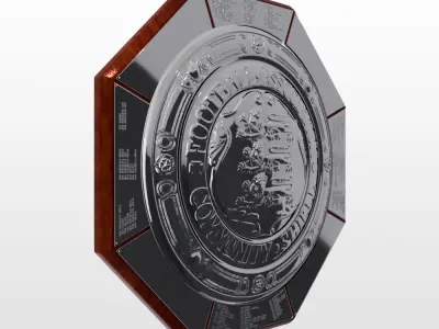 FA Community Charity Shield Trophy 3D model