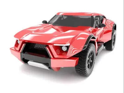 Zarooq Sand Racer 3d model vray 3ds max 3D model