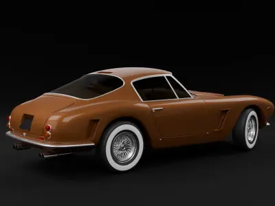 Ferrari 250 GT Berlinetta Passo Corto 3D model