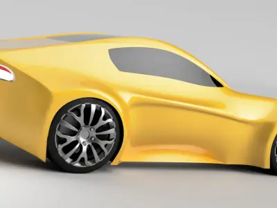 car design 3D model by urii