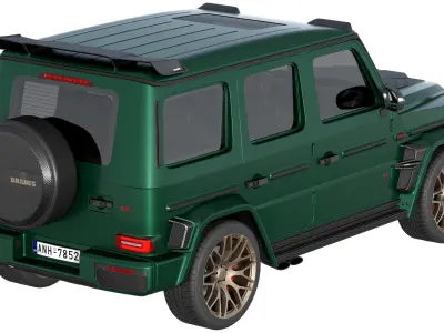 Mercedes-Benz AMG G63 BRABUS 700 WIDESTAR 3D model