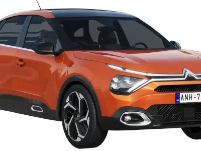 Citroen C4 2021 3D model