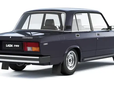 VAZ Lada 2105 1980 3D model