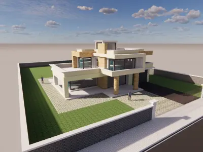 Villa Project  3D model
