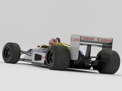 Williams FW11 Formula-1 3D model