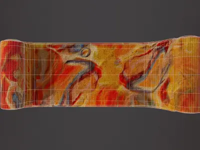 Vintage Chaise Longue 3D model