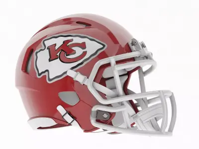 Riddell NFL Speed Mini Football Helmet with Facemask 3D model