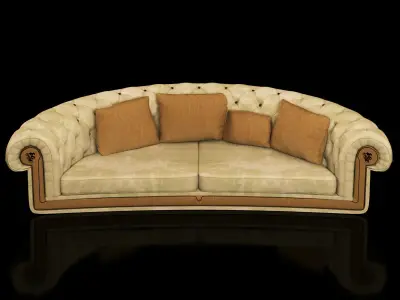 visionnaire jackpot arc sofa 3D model
