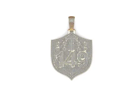 hiphop pendants 3D print model