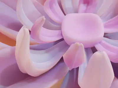 Flower model 3D model