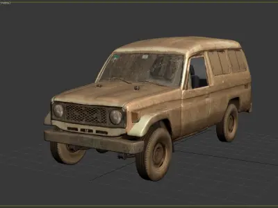 Toyota Land Cruiser 3D model