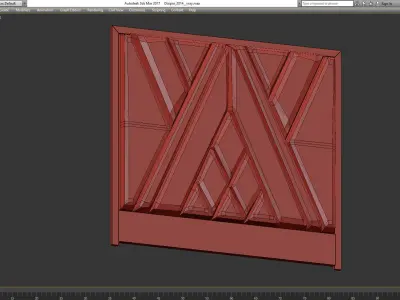 Headboard Premium PRO 3d model Low-poly 3D model 3