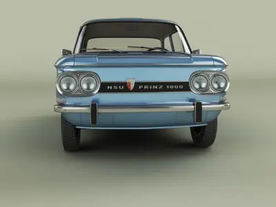 NSU Prinz TT 3D model