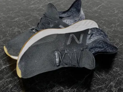 NEW BALANCE ROAV 3D SHOES 3D model