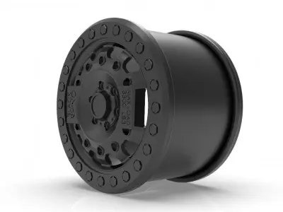 Black Rhino rim design 3D print model