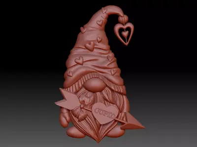 Dwarf Cupid 3D print model