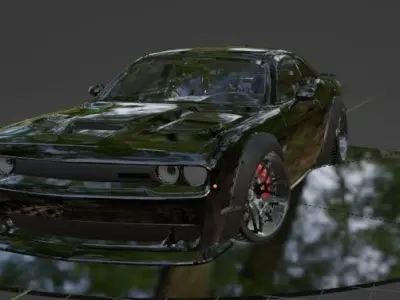 Dodge SRT HellCat 3D model by daniel-ciocarlan