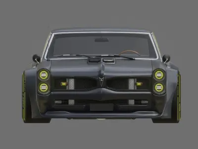 Pontiac GTO Custom Kit 3D model
