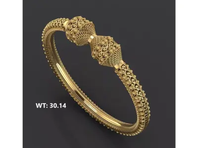fusion bangles moo karra indian  20 3D print model