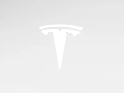 Tesla Logo v1 003 Free low-poly 3D model