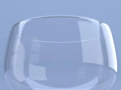 Glass Bowl 3D model