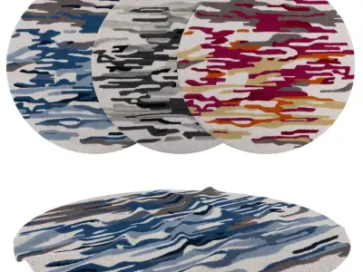 Rugs No 857 Low-poly 3D model