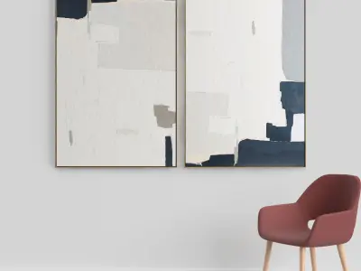 Photo Frame 52 Low-poly 3D model