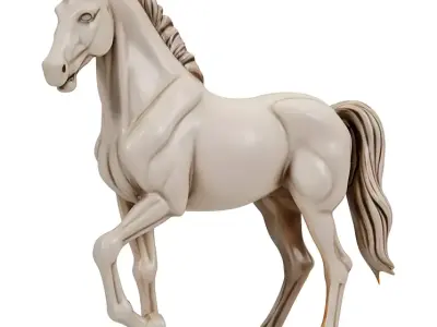  Horse Sculpture 3D model