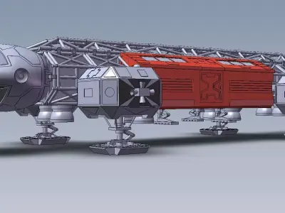 Space 1999 Eagle 3D model