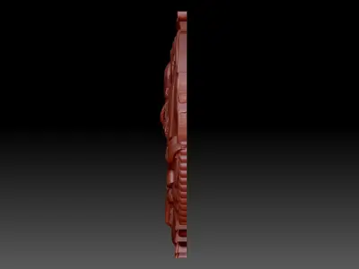 Eagle 3D print model 4