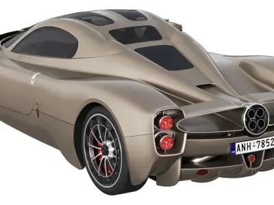 Pagani Utopia 3D model