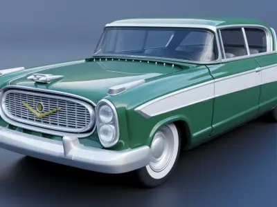 Nash Ambassador 1957 3D print model
