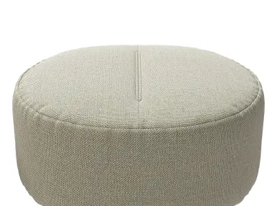 Friz e Frizzino Ivano Redaelli round pouf 3D model