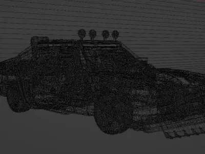 Apocalypse Master Low-poly 3D model