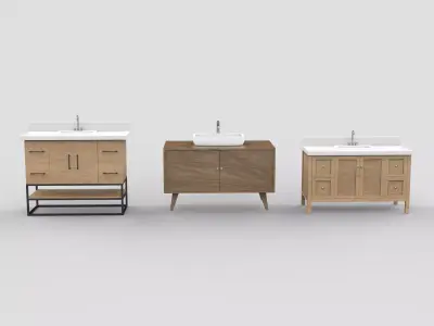 Unit Sink set 3D model