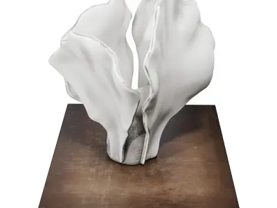 Shoko koike White form A 2018 sculpture  3D model