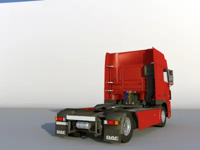 daf xf 480 3D model