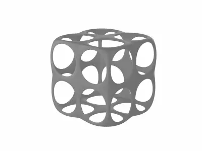 Decor Cube  3D model