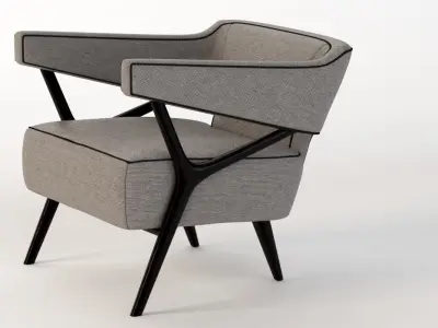 EcoFirstArt Will Club Chair 3D model