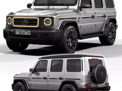 Mercedes Benz G580 with EQ Technology 3D model