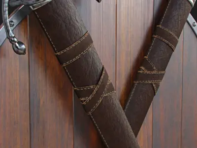 Swords Decor 3D model